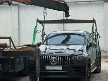 В Светлом прятали от государства премиальный «Мерседес»