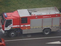 В Калининграде ночью в квартире загорелся газовый котёл