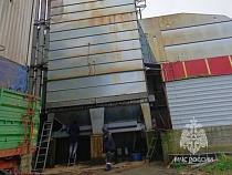 На фирме инвесторов из Италии под Славском вспыхнула зерносушилка