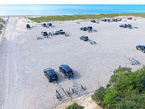 В Янтарном открыли спецпаркинг для авто с лодочными прицепами