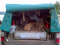 Эхо войны: в Калининградской области саперы обезвредили две фугасные авиабомбы